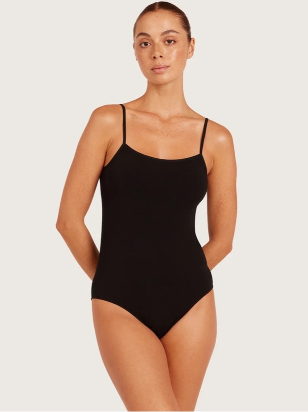 Boody xs Base Layer Cami Bodysuit Bamboo Seamfree Fabric